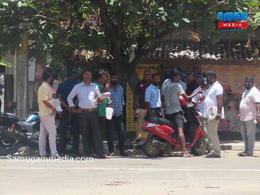 தமிழ் தேசிய மக்கள் முன்னணியின் பிரசாரம் இடைநடுவில் நிறுத்தம் 